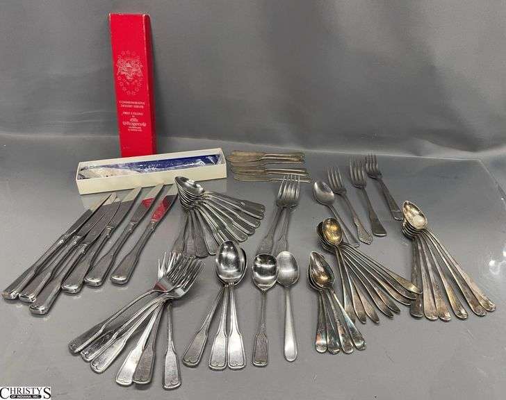Assorted Silverplate and Stainless Flatware - Rogers, Northland, and Others - 10" of largest image