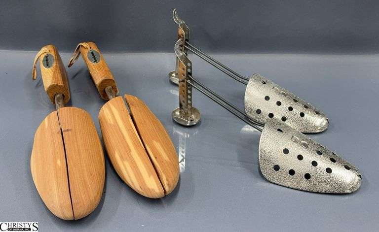 Shoe Stretchers, Wooden and Metal image