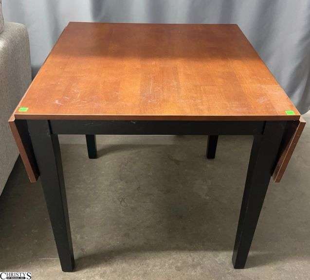 Contemporary Drop Leaf Kitchenette Table - 30" x 30" x 30" - 9" leaf image