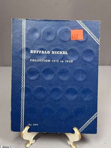 Whitman Buffalo Nickel Collection Book with 50 Coins image