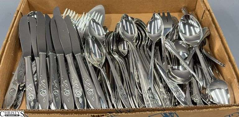 2 Sets of Oneida Community Stainless Flatware image