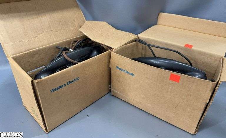 Western Electric Vintage Rotary Telephones image