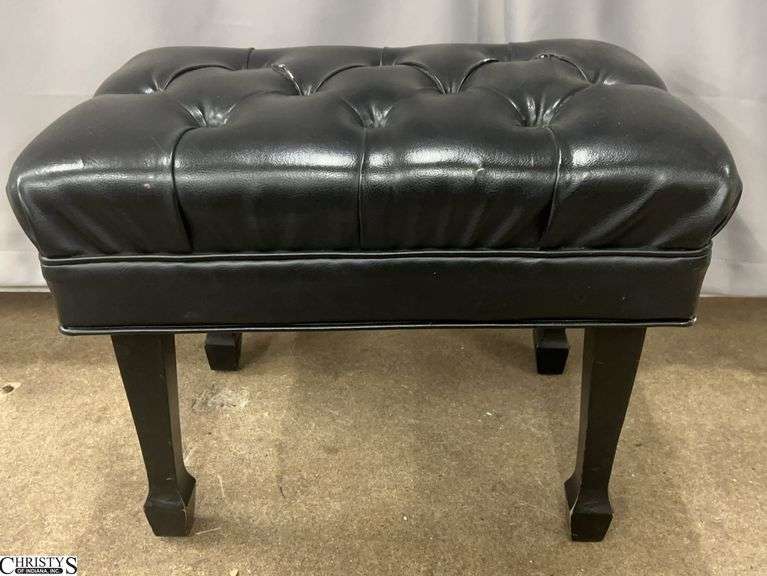 Leatherette Piano Bench - 24" x 16" x 18" image
