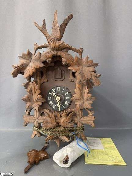 Cuckoo Clock, Parts May Be Missing, Overall 13" image
