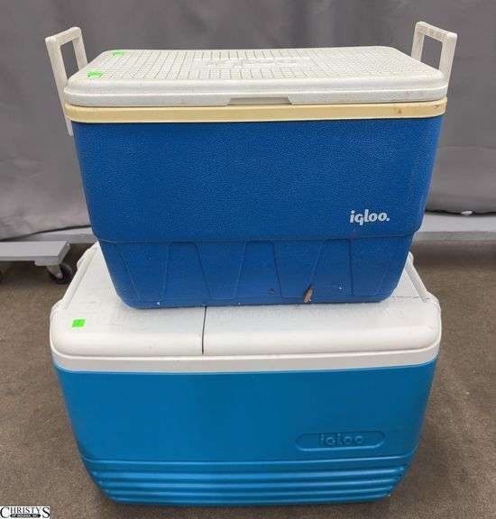 2 Chest Coolers - 23" x 16" of largest image