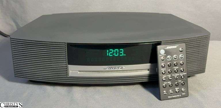 Bose Radio/CD II w/ Remote - 14.5" x 9" x 4 - powers on image