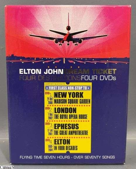 Elton John Destination DVDs image