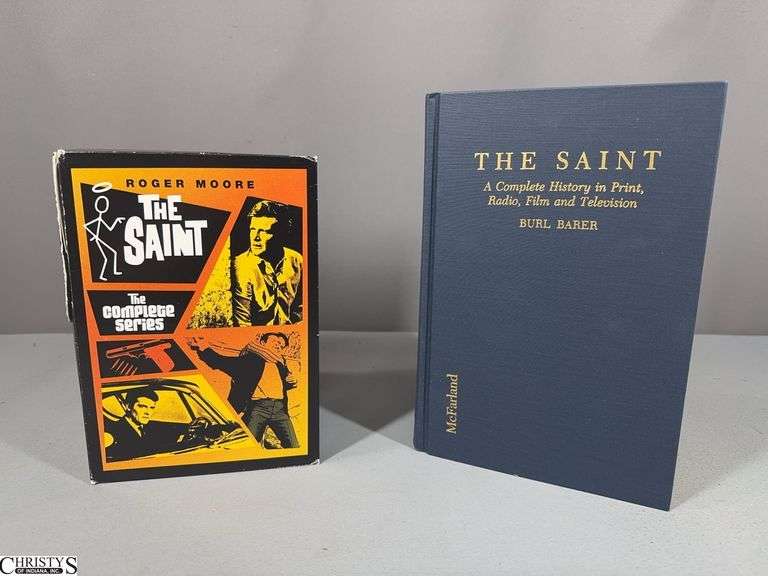 "The Saint" Complete DVD Set and Book with Episode Descriptions image