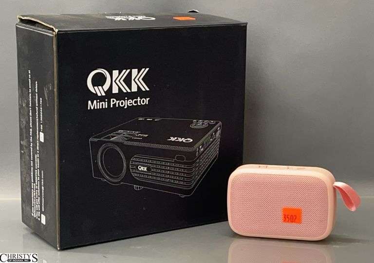 Mini Projector in Box, Small Speaker image