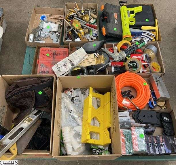 Tools, Miter Saw, Hardware, Air Hose, PVC, Wood Screws, Hex Washers, Simpson Strong Ties, Pet Supplies, Skid Not Included image