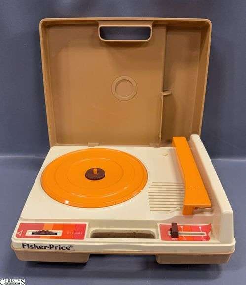 Fisher Price Toy Record Player - 13" x 11" x 5" image