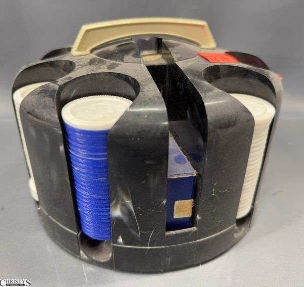 Poker Chips and Holder image