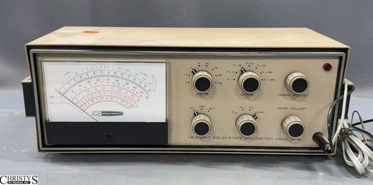 Heathkit Solid State Voltmeter, Model IM-16 image