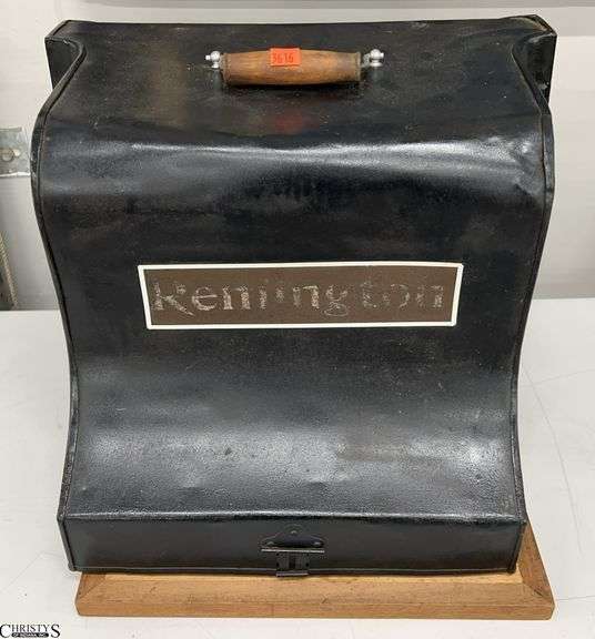 Remington Typewriter with Hard Cover image