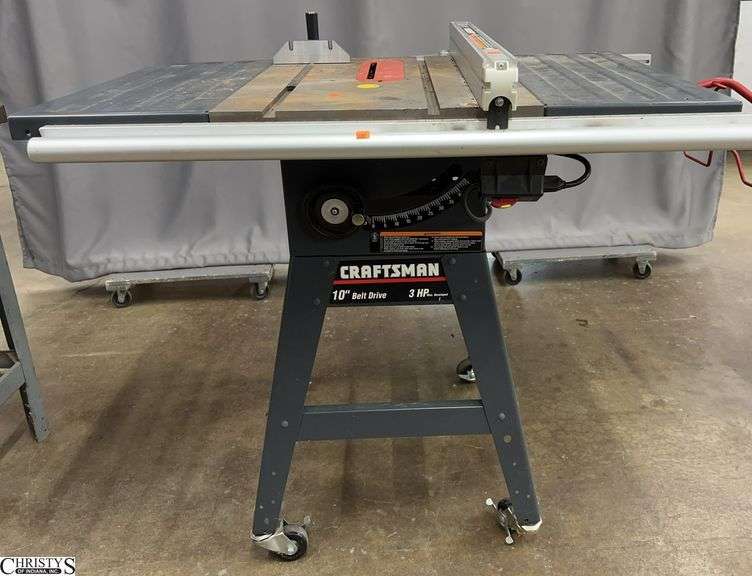 Craftsman 10" Belt Drive Table Saw Untested image