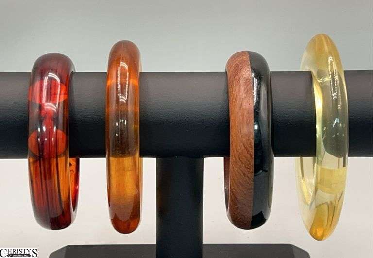 Bakelite Bangle Bracelets image