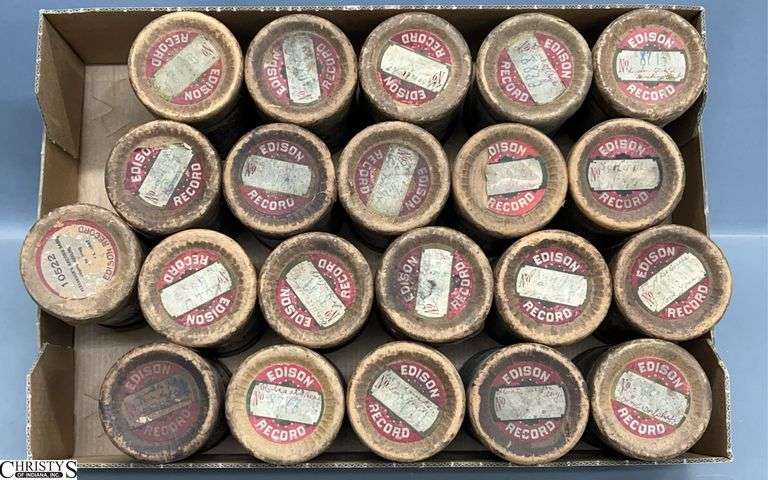 21 Edison Moulded Cylinder Records image