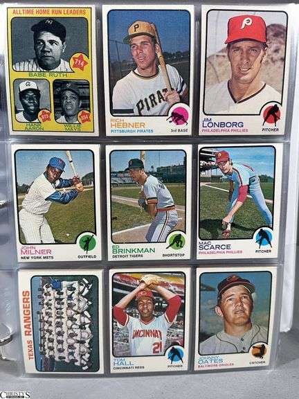 1973 Topps Baseball Card Set- Complete image