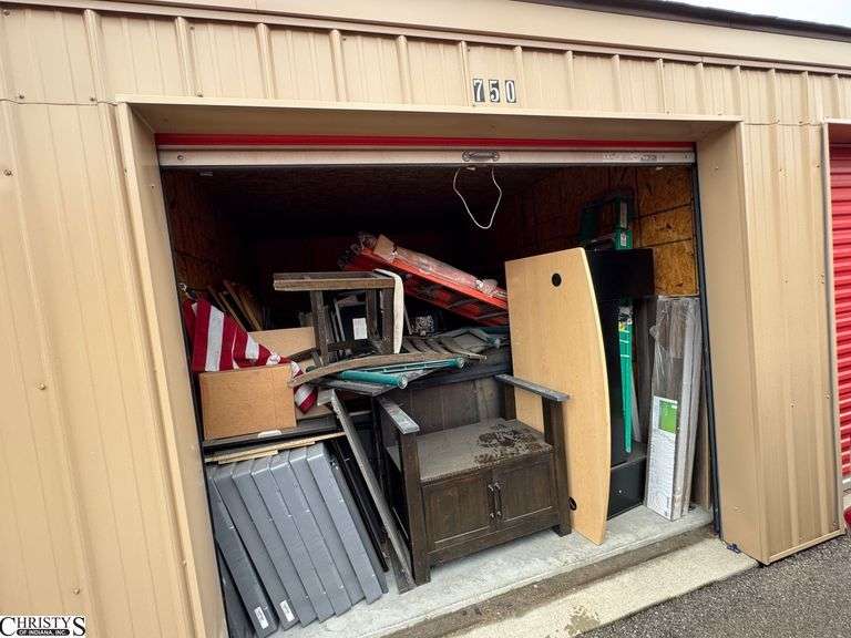 Storage Unit #750. This Locker Is a Liquidation of a Heating and Cooling Company. Buyer Will Need To Schedule a Time For Pickup. image