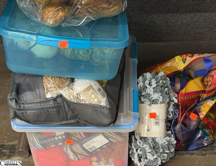 Yarn, Some New Skeins, Some in Totes image