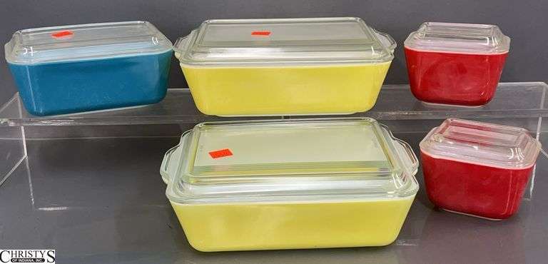 Vintage Pyrex Refrigerator Storage Containers image