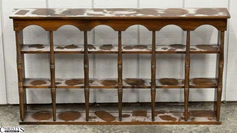 3 Shelf Wall Plate Display 36x5x20" image