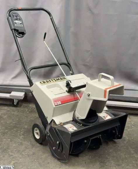 Craftsman Electric Snow Thrower 20" Clearing Width image