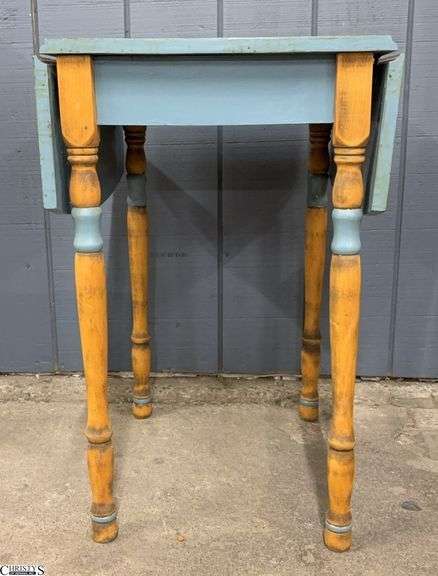 Small Drop Leaf Table - 22" x 18" x 30" - 10" of drop image