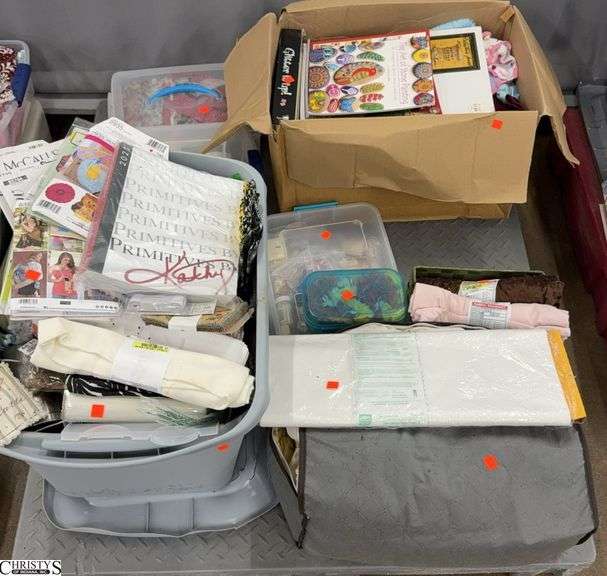 Crafting How To Books, Patterns, Bundles of Fabric Pieces, Zippered Totes, 18ga Tote and Smaller, SKID NOT INCLUDED image