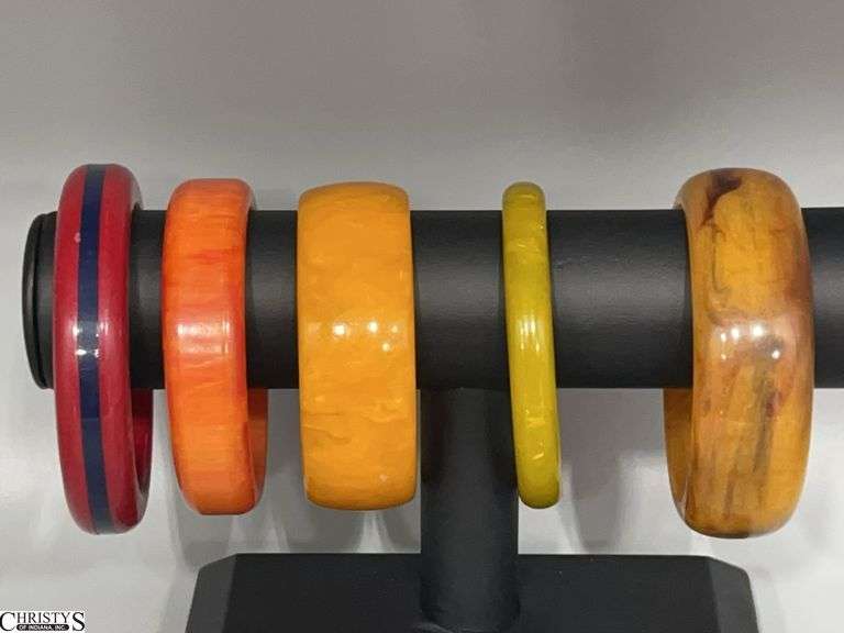 Bakelite Bangle Bracelets image