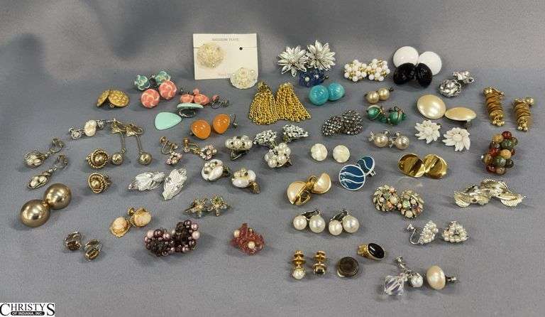 Assorted Ladies Costume Clip On Earrings image