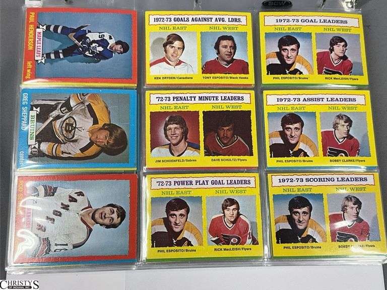1973-74 Topps Hockey Card Set- Complete image