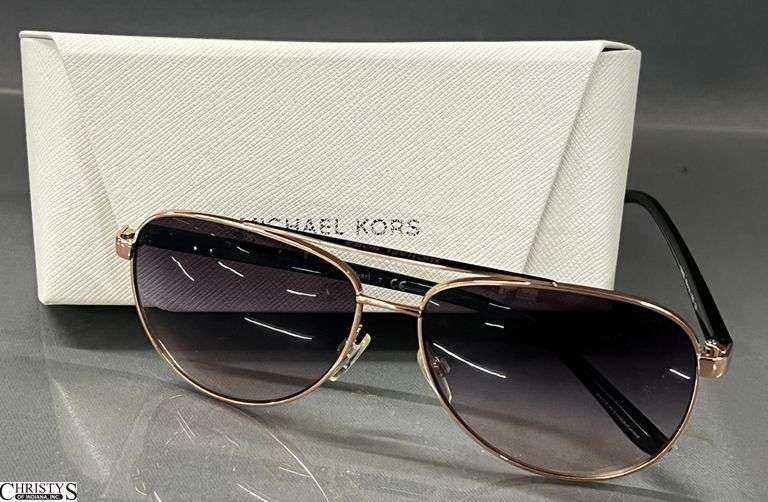 Michael Kors Ladies Aviator Sunglasses - 6.5" of case image