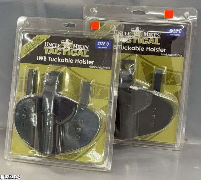 2 Uncle Mike's Tactical IWB Tuckable Holsters in Package image