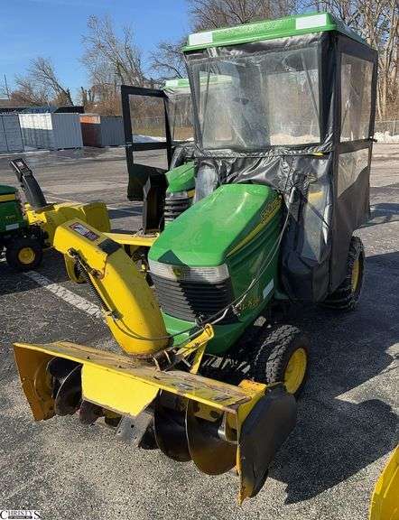 John Deere LX280 Tractor with Snowblower. Dead Battery Will Jump Start But Shuts Off When Battery Pack Looses Power image