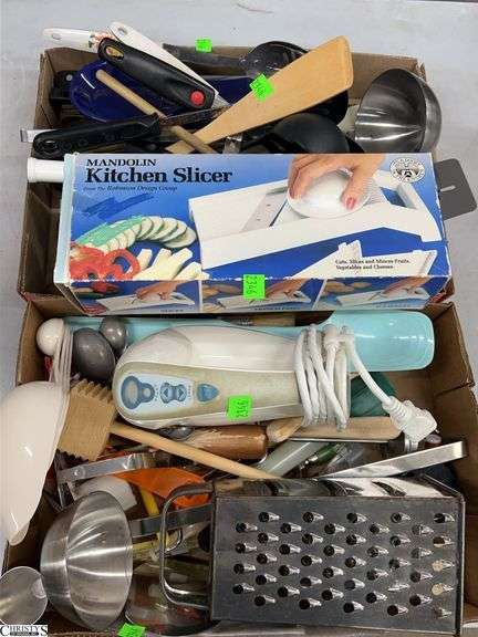 Kitchen Utensils - Spoons, Measuring Spoons, Kitchen Slicer, Spatulas, Misc image