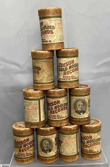 15 Edison Moulded Cylinder Records image
