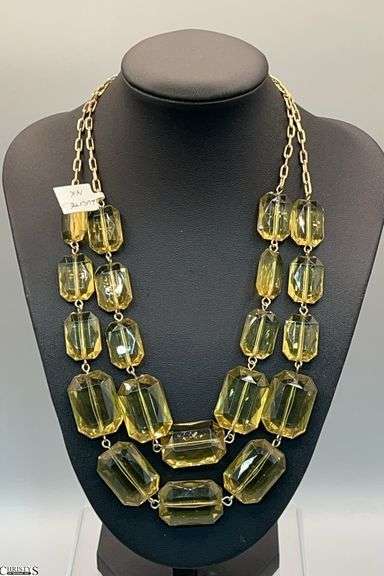 Lucite Necklace 15" image