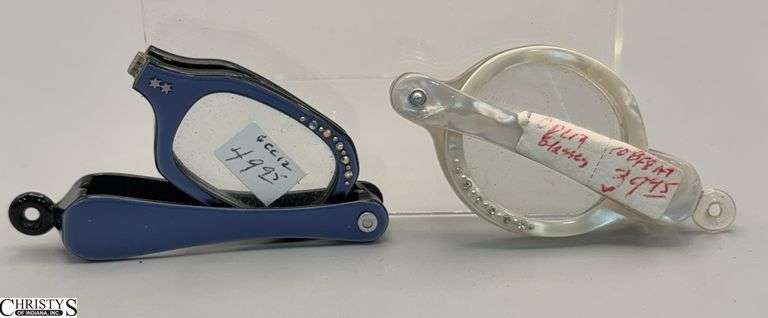 2 Pair of Folding Vintage Opera Glasses image