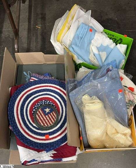 Assorted Table Linens - Tablecloths, Napkins, Placemats image