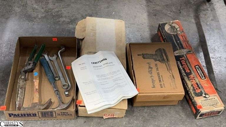 Craftsman Torque Wrench, Dovetail Template, Electric Soldering Guns, Small Hand Tools image
