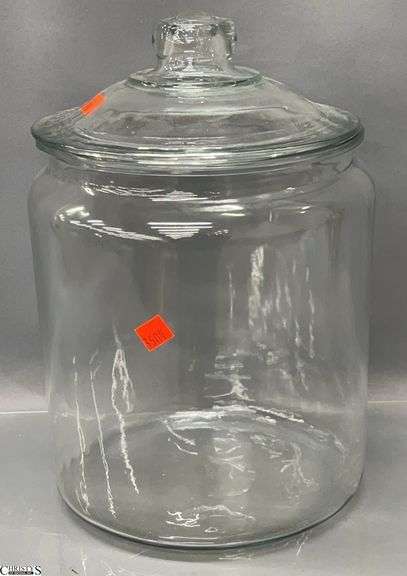 Large Counter Top Glass Jar 9x12" image
