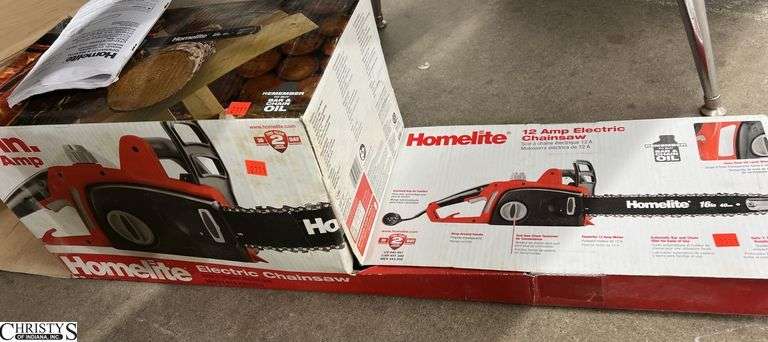Homelite 12 AMP Electric Chainsaw image