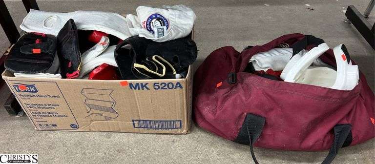 Marital Arts, Self Defense Misc Gear. Shows wear, some mildew. image