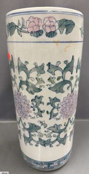 Asian Influence Umbrella Stand 8x18 image