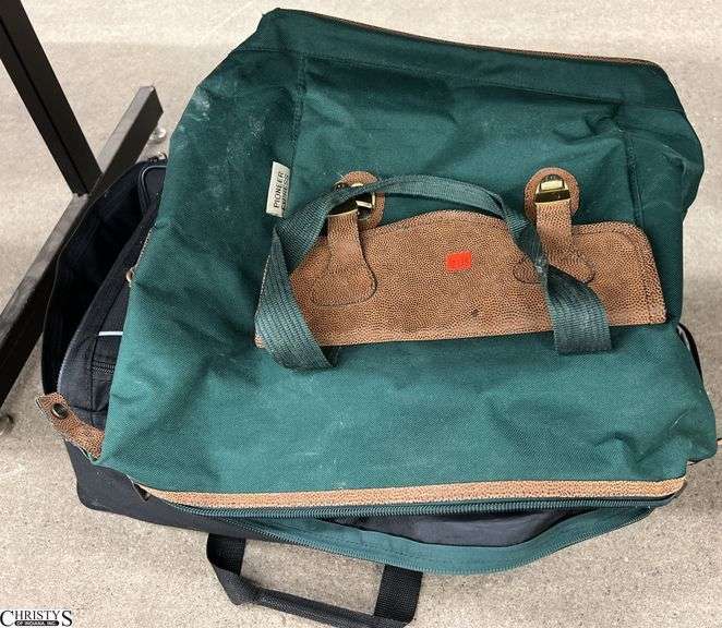 2 Gun Storage Bags. Long bag shows mildew. image