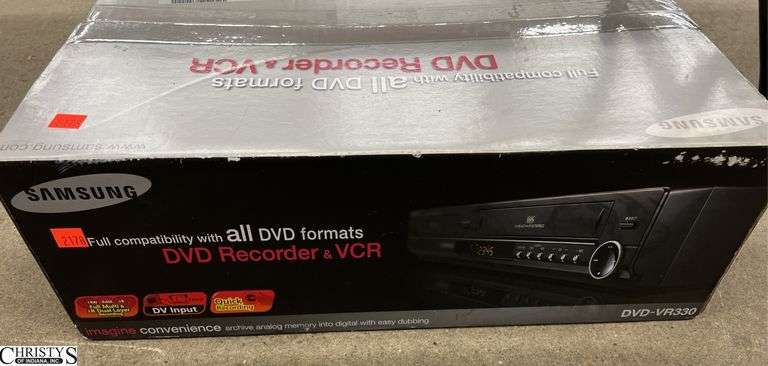 Samsung DVD Recorder & VCR. Appears new in box. image