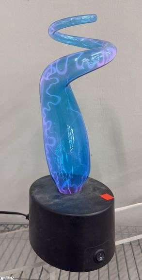 Lumisource Electra Plasma Lamp. 16". Does power on. image