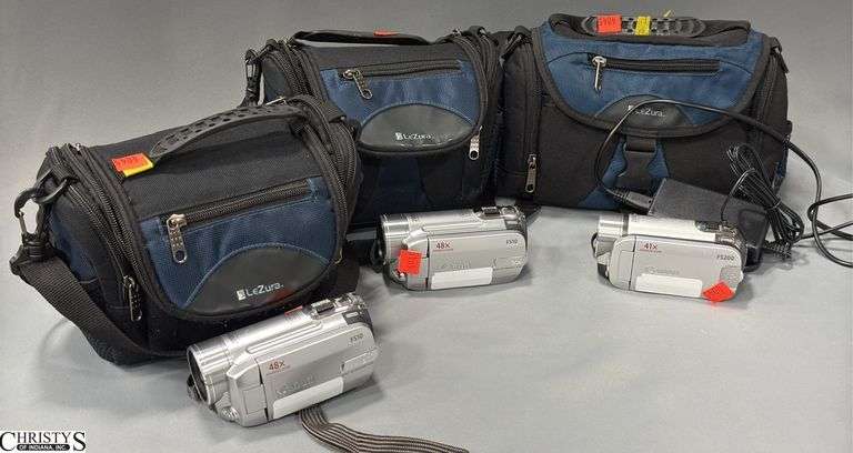 3 Bags With Camcorders image