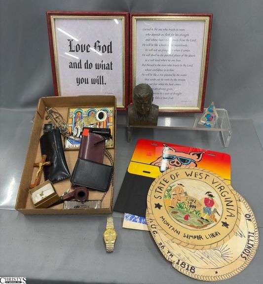 Wristwatch, Pipe, Harmonica, Misc Decor image